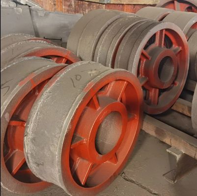 OEM Ferro in acciaio inossidabile parti di forgiatura di alluminio ruota volante puleggia